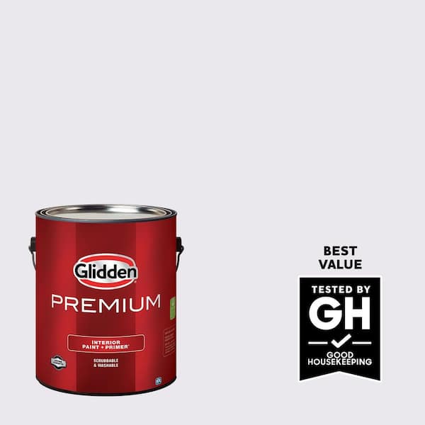 Glidden Premium 1 gal. Winter Morn PPG1172-2 Satin Interior Latex
