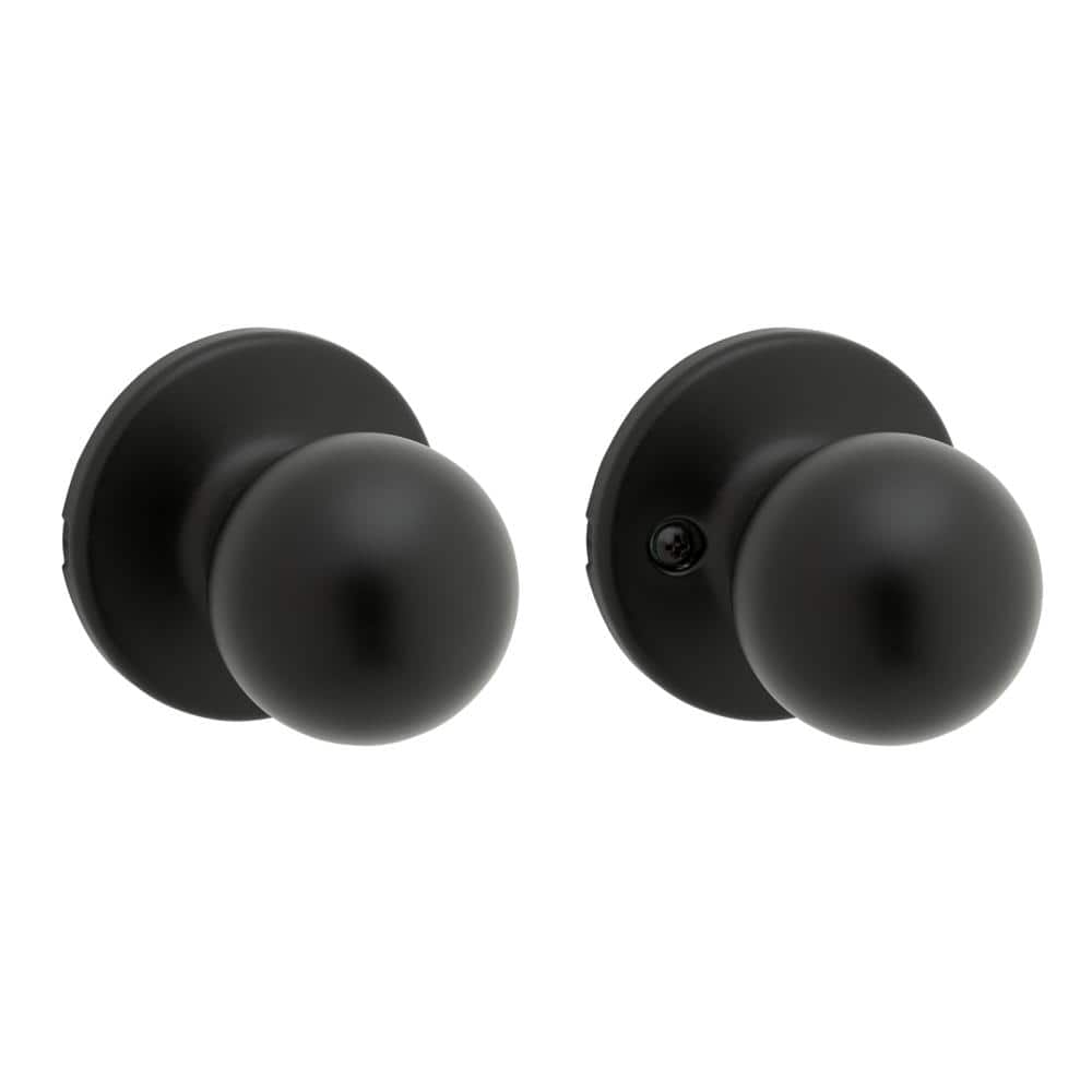 Polo Matte Black Hall/Closet Passage Door Knob price history on PriceWatchPro