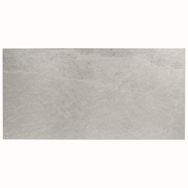 Ivy Hill Tile LithoTech 23.62 in. x 47.24 in. x 0.78 in. Chalk White Matte Porcelain Floor Paver Tile (7.74 sq. ft./Each)