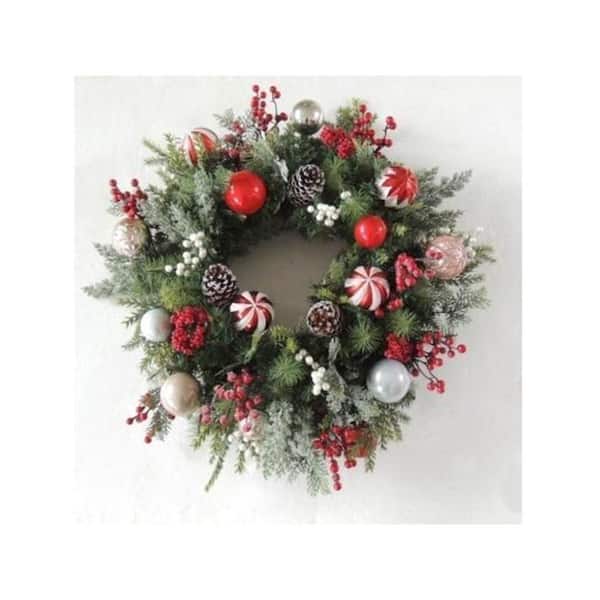 Northlight 28 in. Unlit Ornaments and Pinecones Artificial