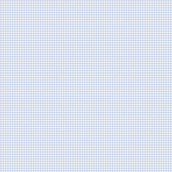 Unbranded Miniatures 2 Blue Gingham Check Design Matte Finish Non-Pasted Vinyl on Non-Woven Wallpaper Roll