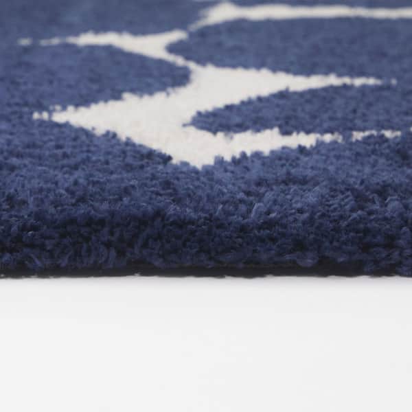 Armin Navy 5 ft. x 7 ft. Area Rug