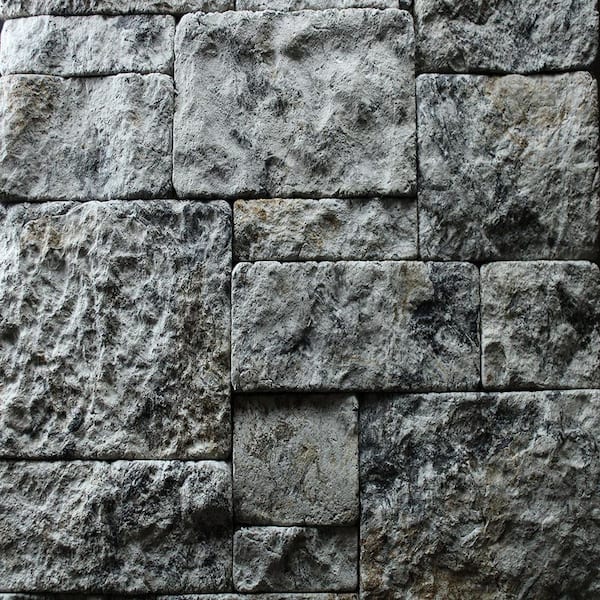 Georgetown Run River Clay Non-Rated Flat Faux Stone Veneer Siding (14.25 sq. ft. Per box)