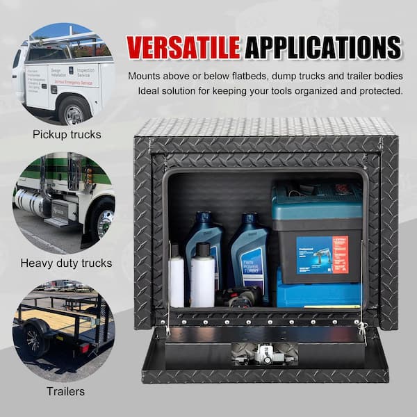 18 in. x 24 in. x 18 in. Underbody Truck Tool Box-Outdoor Storage