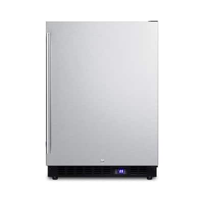 4.7 cu. ft. Frost Free Upright Freezer In Stainless Steel