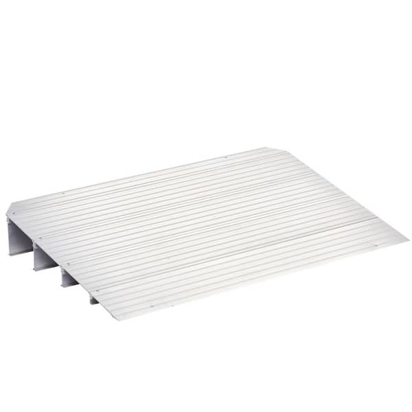 Karl home 4.25 in. H x 34 in. W x 22.25 in. L Aluminum Threshold Ramp 800 lbs. Load Capacity