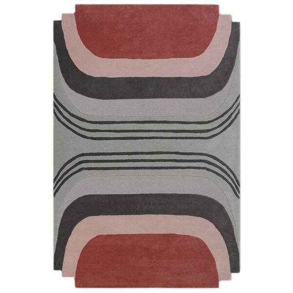 RugSmith Cosmo Grey 5 ft. x 8 ft. Area Rug