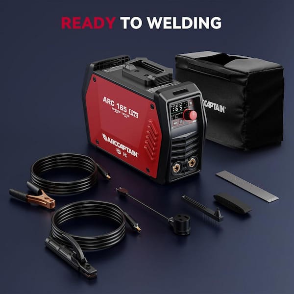 Seiwacraftダークレッド 16引き出し ARCCAPTAIN 165 Amp 120/240 Volts Electric (AC) Stick Welder app