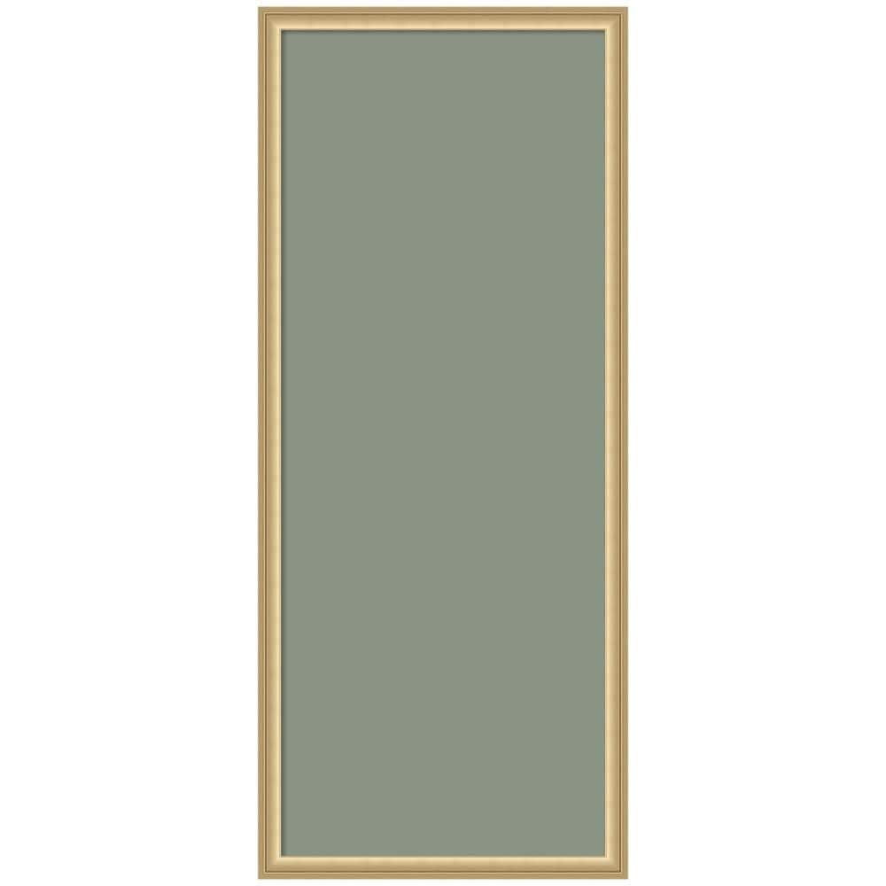 Florence 42 in. x 18 in. Gold Plastic Framed Memo Board price history on PriceWatchPro