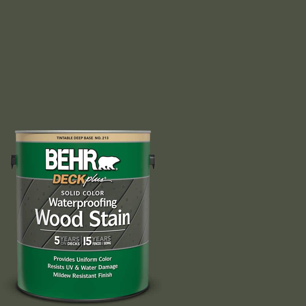 1 gal. #SC-108 Forest Solid Color Waterproofing Exterior Wood Stain