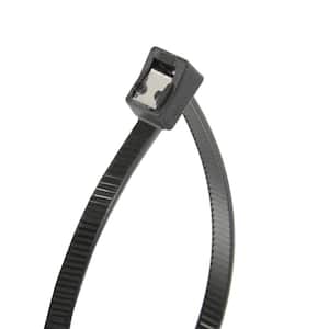 8 in. Self Cutting Cable Tie Black 50lb (50-Pack) Case of 10