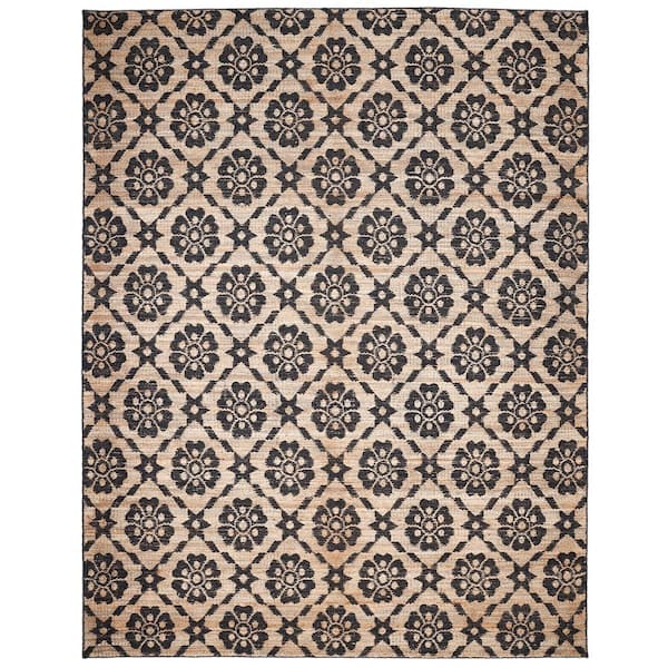 Edith Transitional Jute Brown 3 ft. x 5 ft.Area Rug