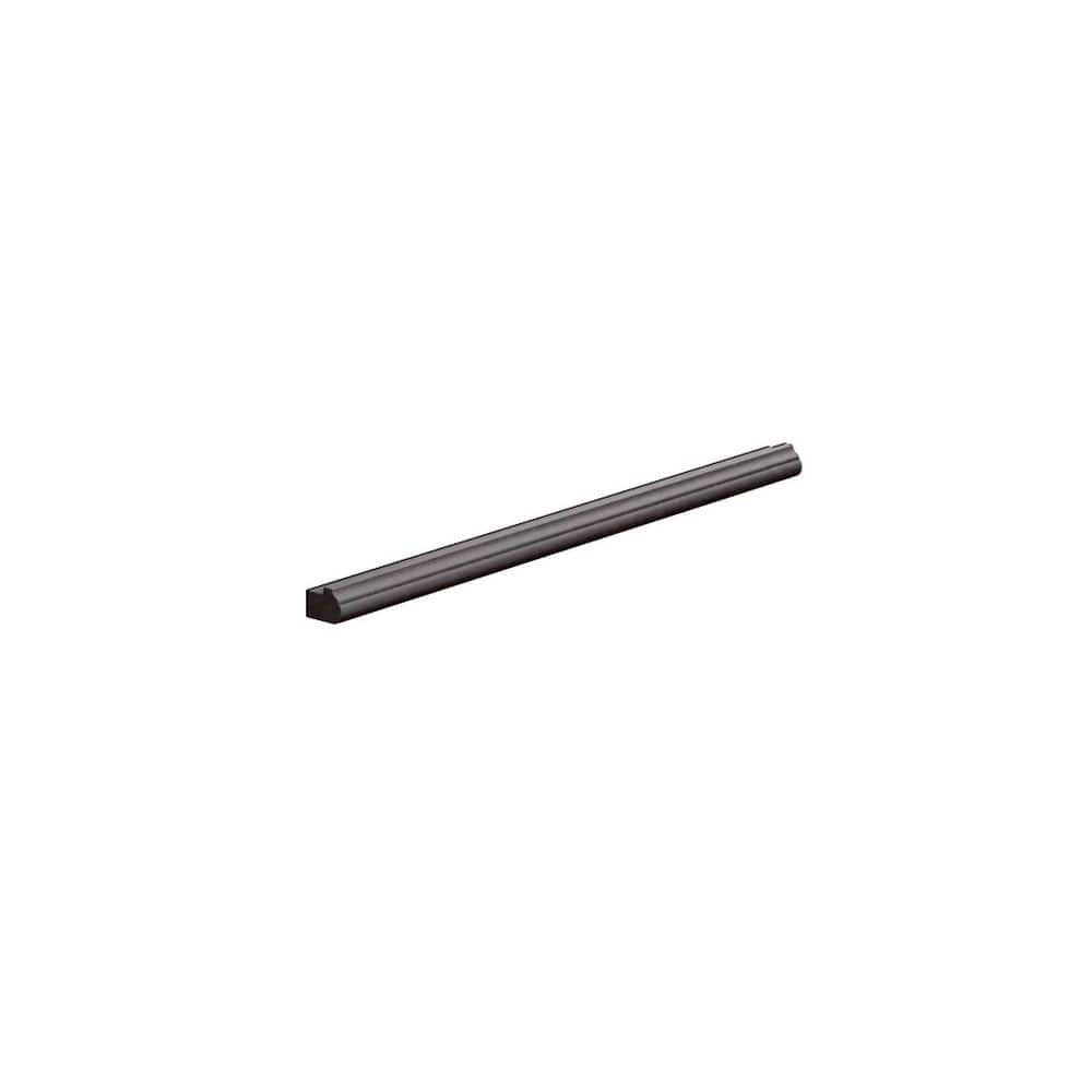 Jamestown Recessed 12 in. W x 34.5 in. H x 24 in. D in Espresso Light Rail 