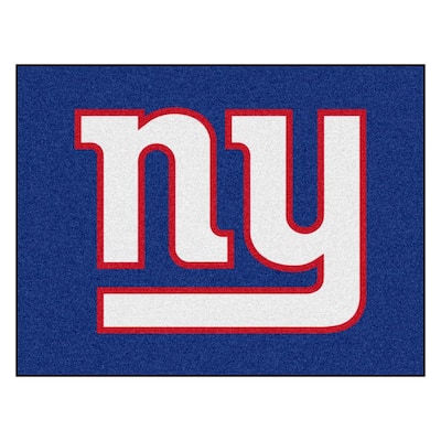 FANMATS 19953 Team Color 18 x 30 Crumb Rubber New York Giants Door Mat 