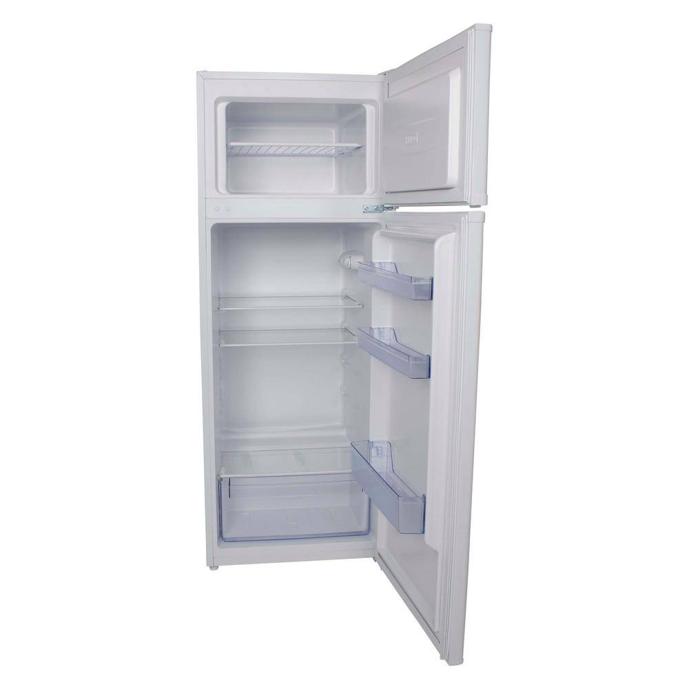 Compact 7.3 Cu. Ft White Energy Star Apartment Refrigerator