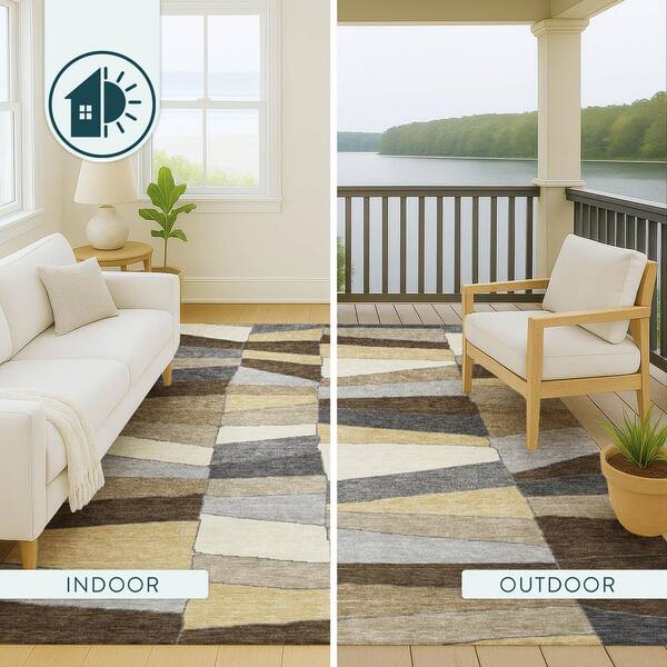 Addison Rugs Chantille Machine Washable Indoor/Outdoor Abstract
