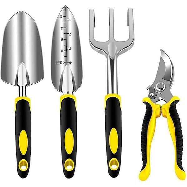 Unbranded 4-Piece Heavy-Duty Garden Tool Set