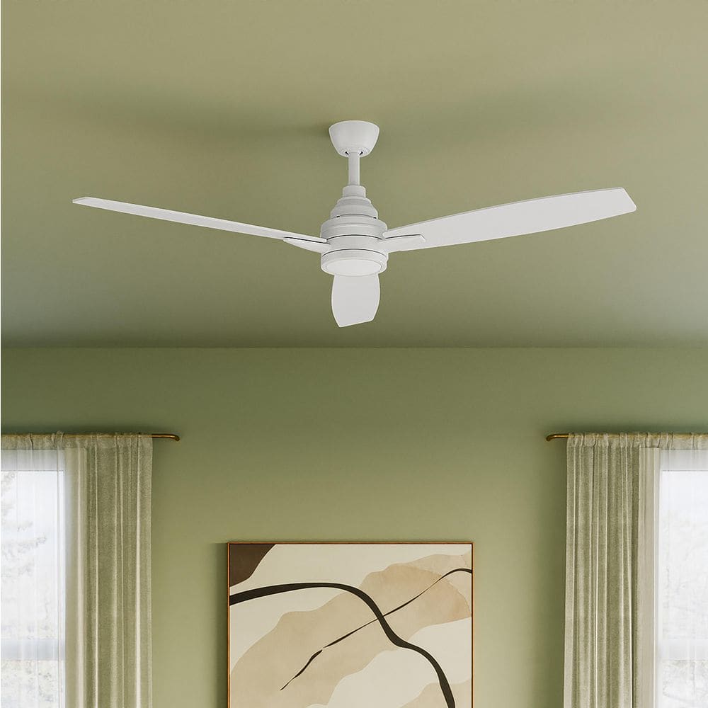 Progress Lighting Gaze 60 in. Indoor Integrated LED Matte White