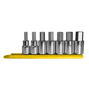 SAE Hex Socket Bit Set (7-Piece)