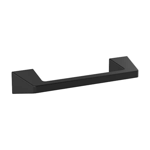 Blackrock 9 in. Wall Mounted Towel Bar in Matte Black