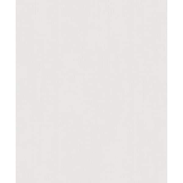 Textures Collection White Vertical Texture Matte Finish Vinyl on Non-woven Non-pasted Wallpaper Roll