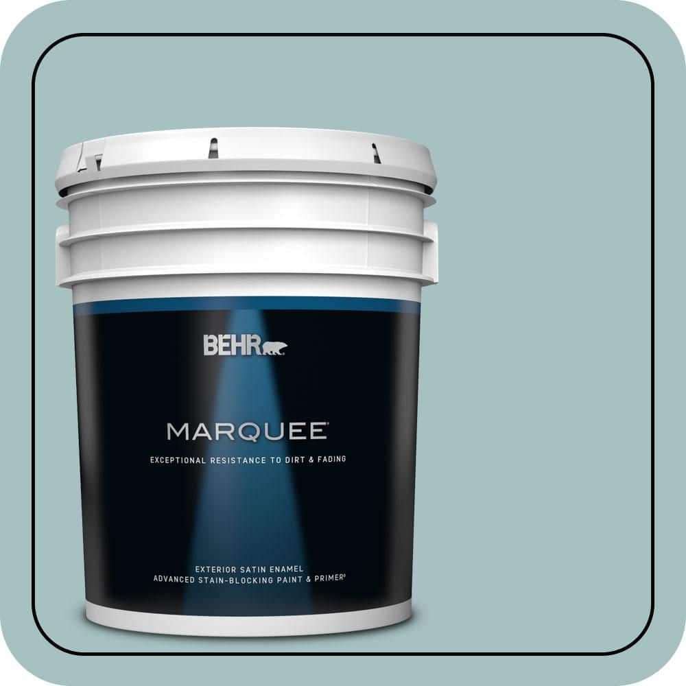 5 gal. #500F-4 Swan Sea Satin Enamel Exterior Paint & Primer price history on PriceWatchPro
