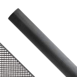 32 in. x 100 ft. Black Aluminum Screen Roll for Windows and Door