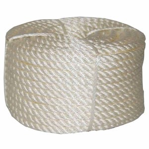 3/8 in. x 50 ft. Twisted Nylon Rope Coilette