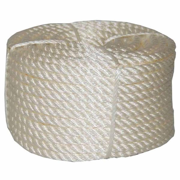 T.W. Evans Cordage 3/8 in. x 50 ft. Twisted Nylon Rope Coilette