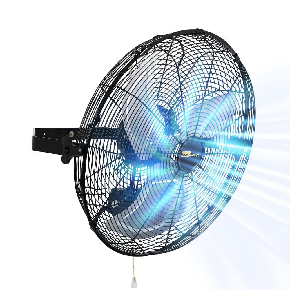 大阪桐蔭WHIRL WIND ヘッドギアXL Edendirect 18 in. 3 Speed High Velocity Indoor/Outdoor Wall Mount