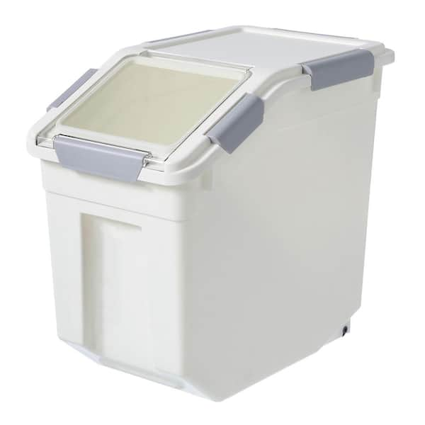 10 Liter Rice Storage Container with Wheels and Measuring Cup