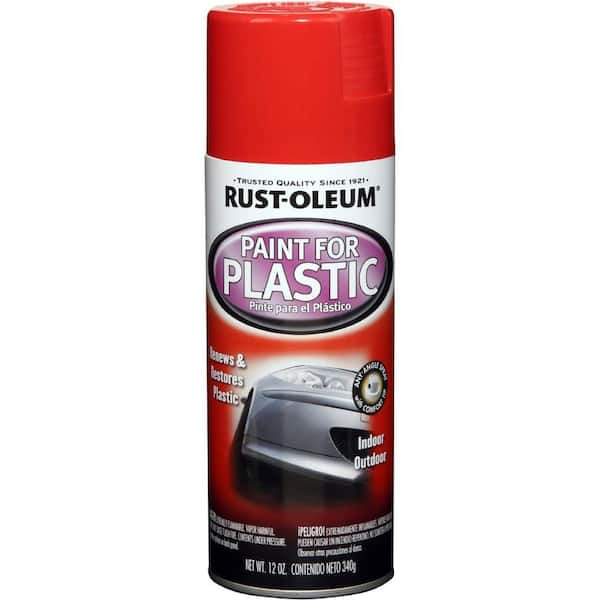 Rust-Oleum Automotive 12 oz. Gloss Red Spray Paint for Plastic (6-Pack)