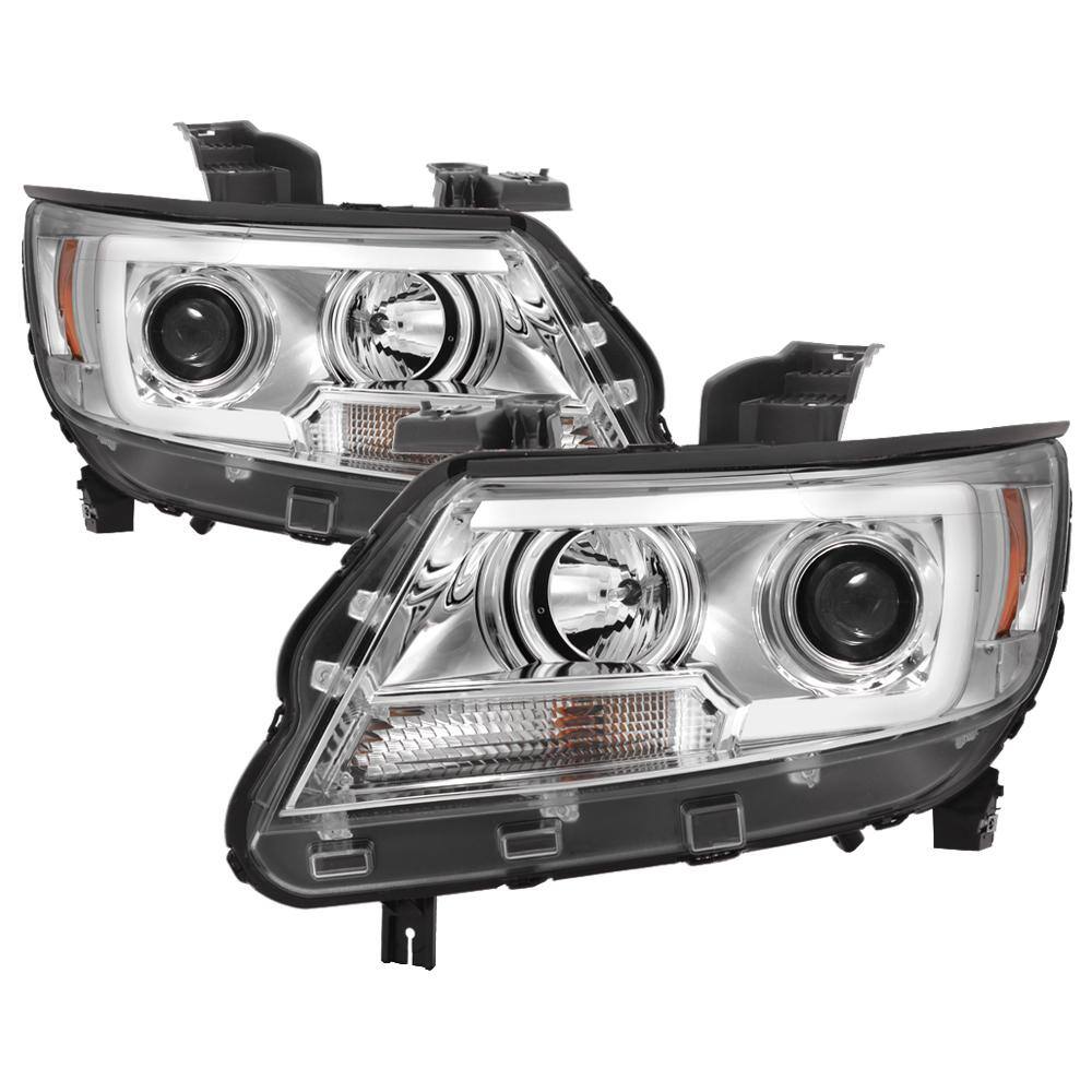 Spyder Auto Chevy Colorado 15-17 Projector Headlights - Light Bar