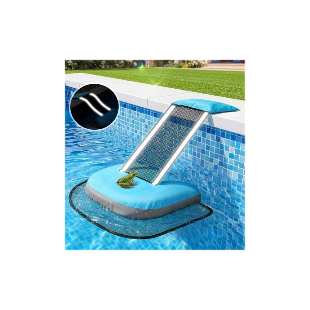 Blue Pool Critter Escape Ramp with Reflective Strips 1-Piece TFL3278 ...