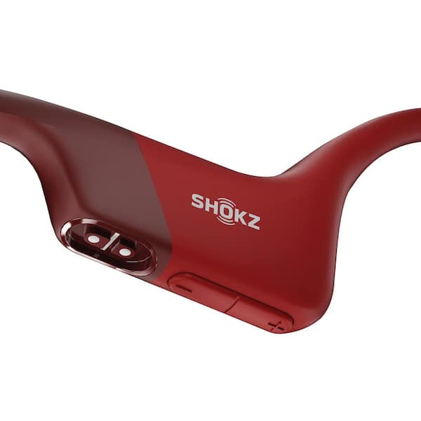 SHOKZ OpenRun Bone-Conduction Open-Ear Sport Headphones with 