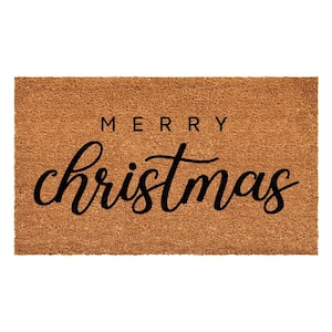 Classic Christmas Doormat 17" x 29"