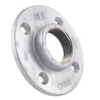 1-1/4 in. Galvanized Iron Floor Flange