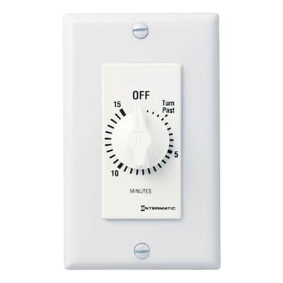 Defiant 15 Amp In-Wall 3-Way Daylight Adjusting Digital Timer Switch with  Screw Terminals, White 32648 - The Home Depot