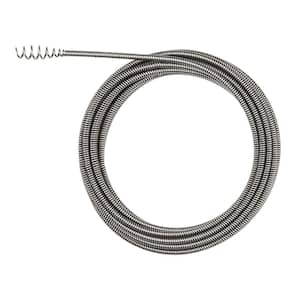 The Plumber's Choice 15 ft. Drum Auger Steel Plumbing Drain Snake with Drain  Cleaning Cable SU3247 - The Home Depot