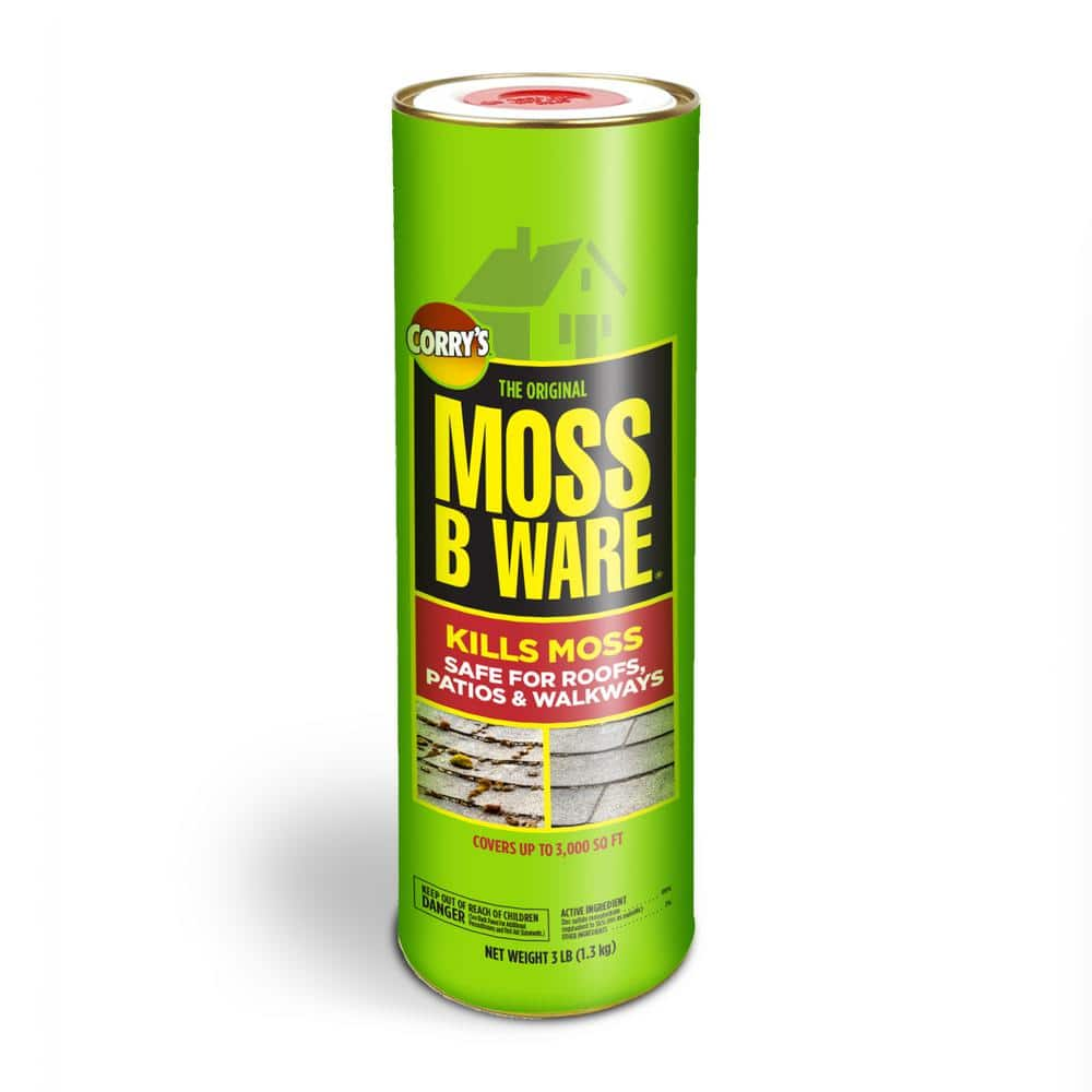 Corry S 3 Lbs Moss B Ware For Roofs And Walks Granules 100099020 The Home Depot