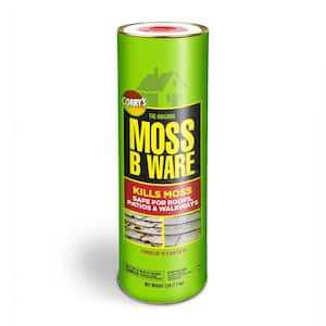 Moss-B-Ware 3 lb. 3,000 sq. ft. Roof, Patio and Walkway Moss Killer Granules Dry Fertilizer