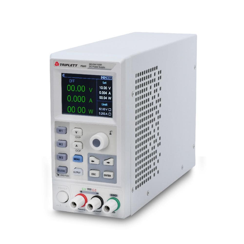 TRIPLETT Single Output DC Power Supply 60V/5A/100W PS605