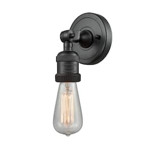 Bare Bulb 4.5 in. 1-Light Oil Rubbed Bronze Wall Sconce