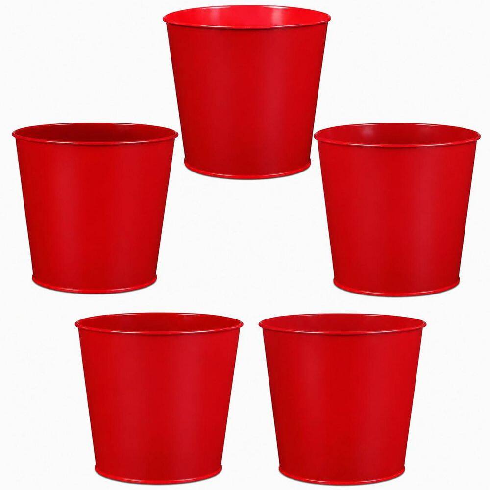 5-Piece Galvanized Christmas Metal Bucket Set for Beverage Service and Holiday Decor price history on PriceWatchPro