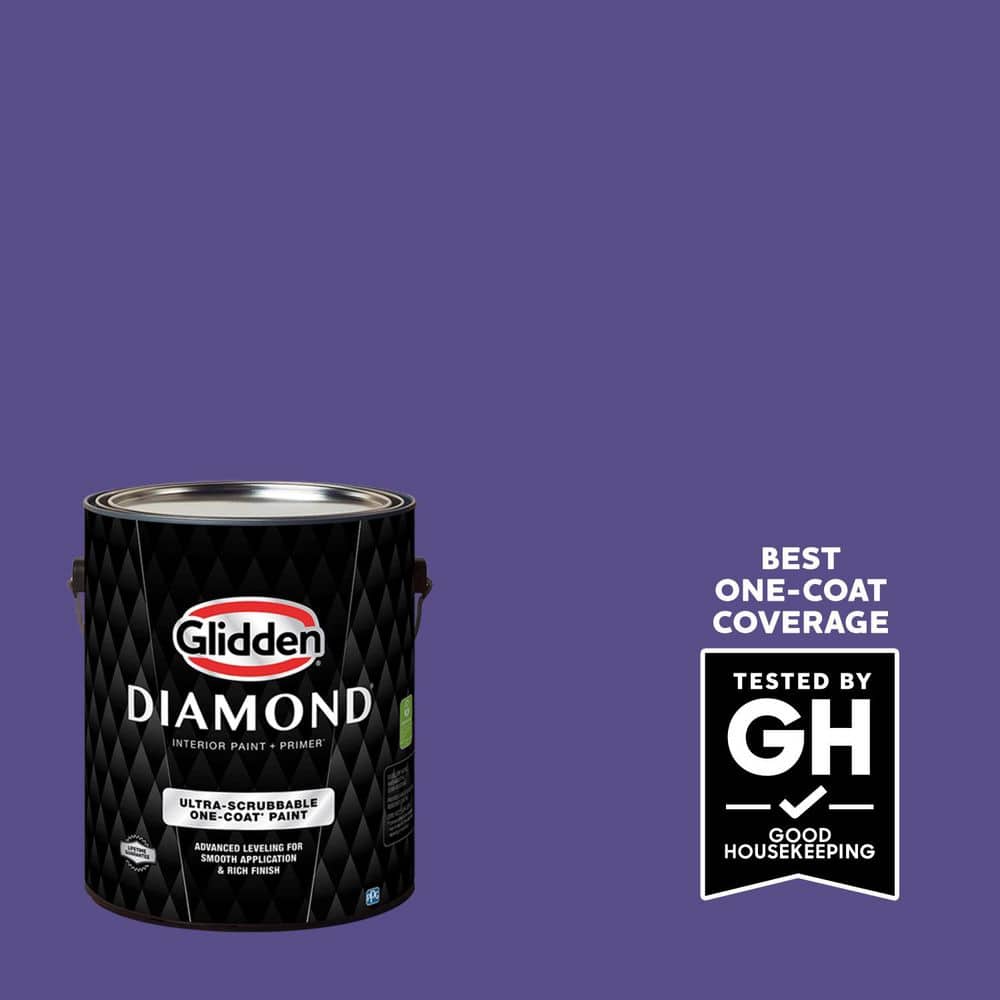 1 gal. PPG1247-7 Eggplant Flat Interior Paint with Primer price history on PriceWatchPro