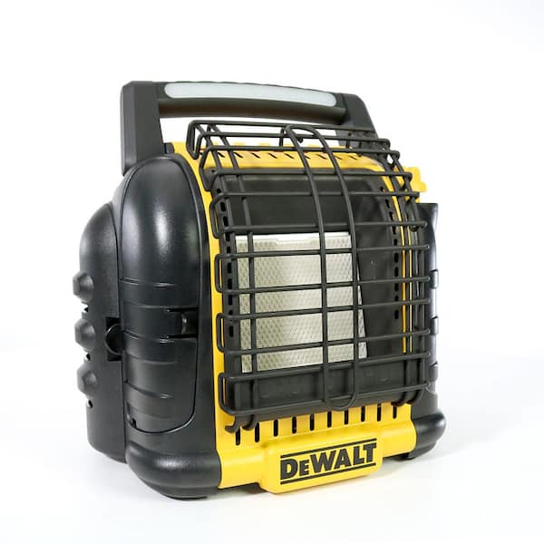 Have a question about DEWALT 12,000 BTU Cordless Portable Radiant Propane  Space Heater with LED work light? - Pg 3 - The Home Depot