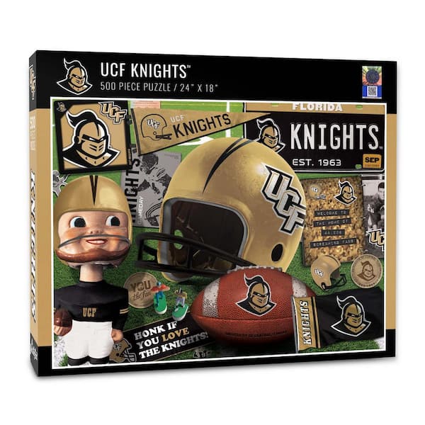 NCAA Central Florida Knights Retro Series Puzzle (500-Pieces)