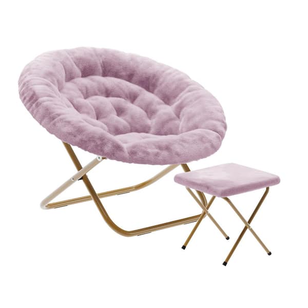 Lavender saucer chair discount
