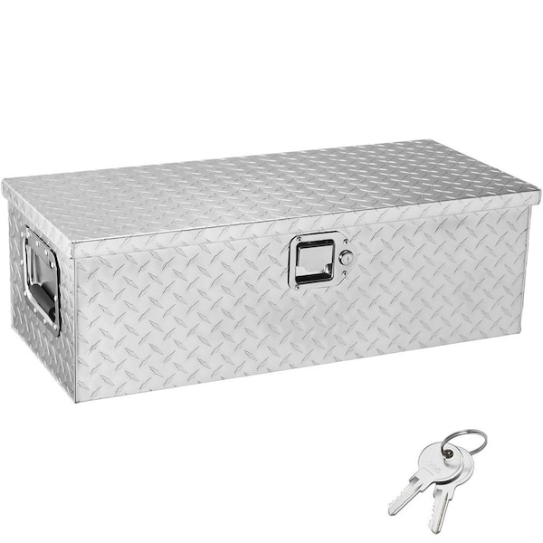VEVOR Trailer Tongue Box 29 in. L Aluminum Alloy Diamond