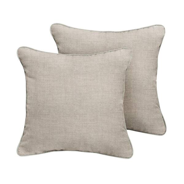 sunbrella silver cushions